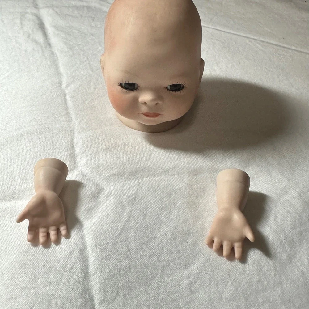 Bye-Lo Baby Doll Head and Hand Set Grace S Putnam Germany Bisque Excellent Laird